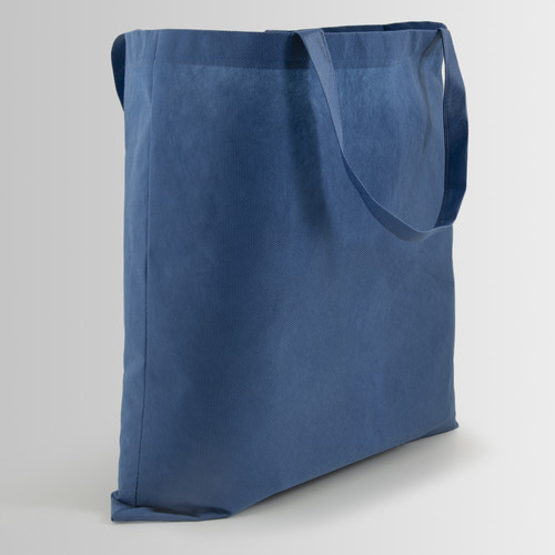 Synthetic fabric bag with hand handles