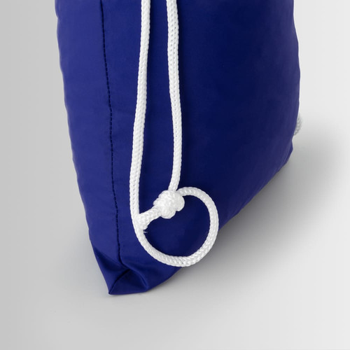 White satin bag drawstring