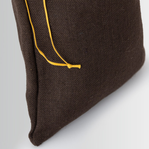 Cordons fins en coton avec petit noeud