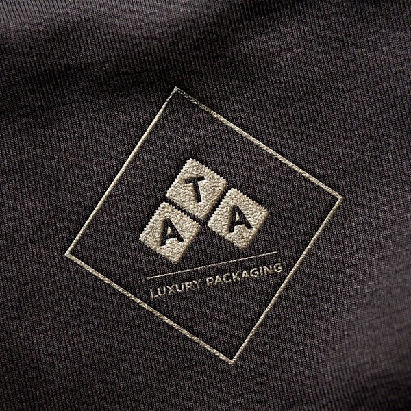 Embroidered logo